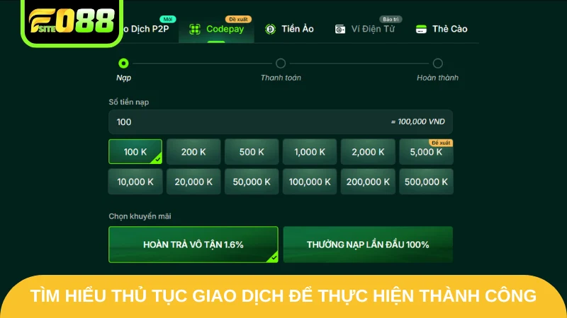 Tìm hiểu thủ tục giao dịch để thực hiện thành công