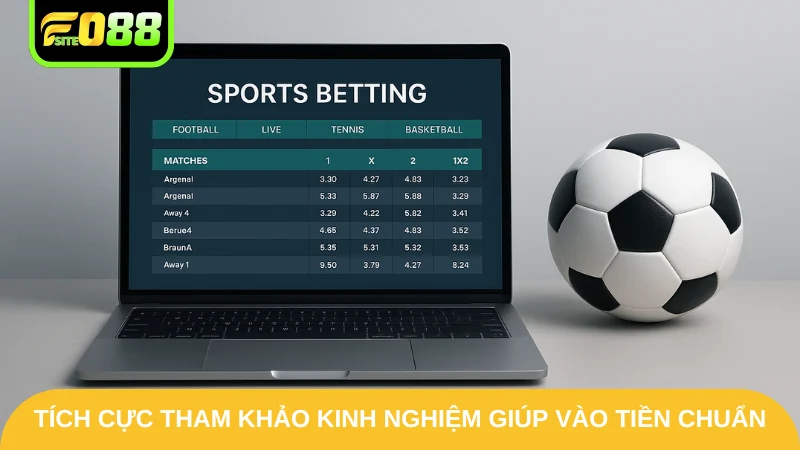 Tích cực tham khảo kinh nghiệm giúp vào tiền chuẩn