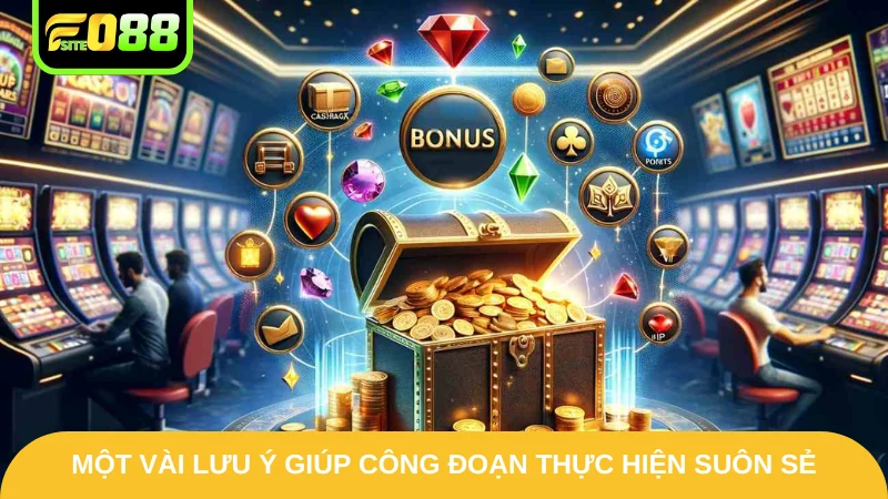 Một vài lưu ý giúp công đoạn thực hiện suôn sẻ