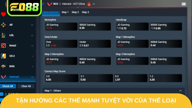 Tận hưởng các thế mạnh tuyệt vời của thể loại