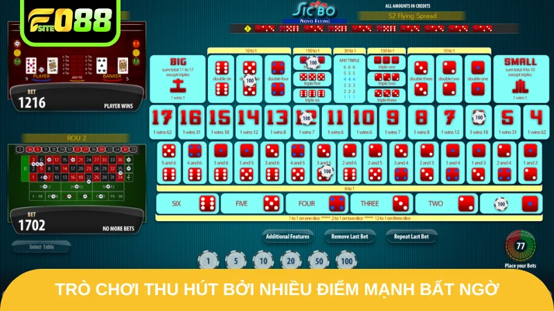 Trò chơi thu hút bởi nhiều điểm mạnh bất ngờ